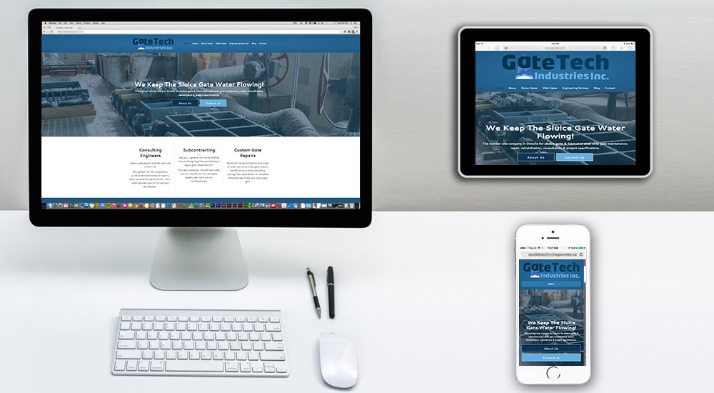 ontario engineering company web design