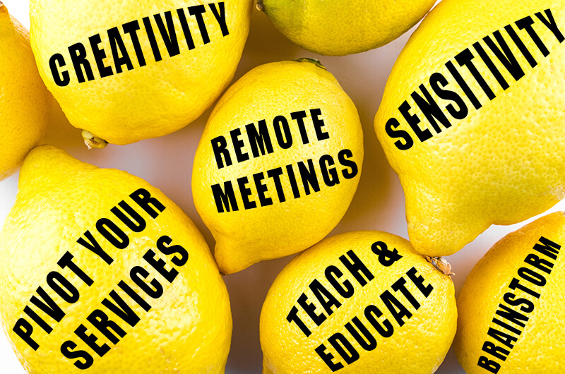 coronavirus marketing solutions lemons