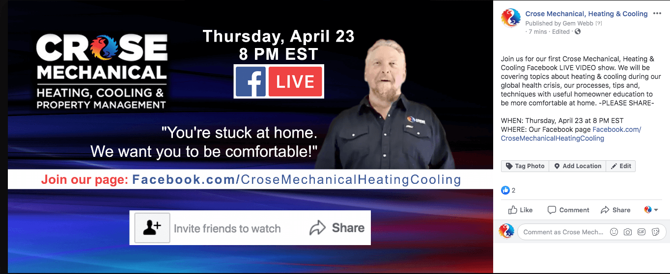 FACEBOOK LIVE VIDEO SHOW FACEBOOK LIVE VIDEO SHOW