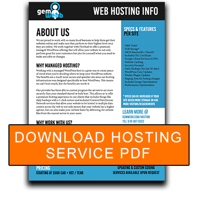 WEBSITE HOSTING Grey Bruce